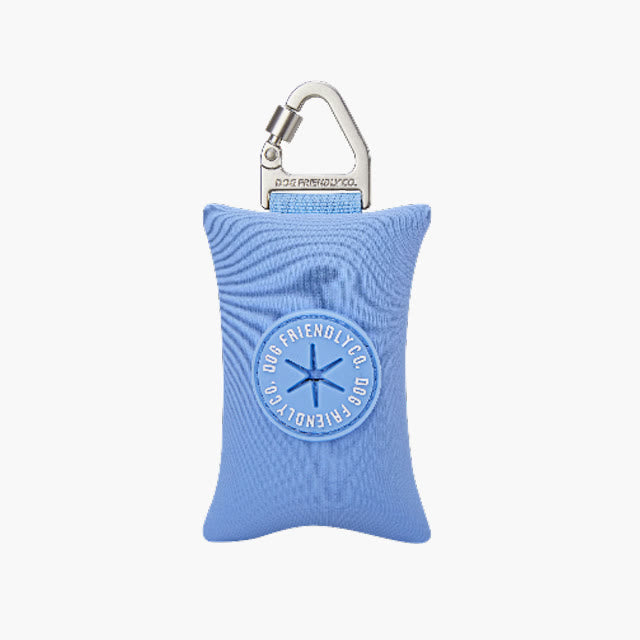 Poop bag holder from the 7AM Club Limited Edition in Air (light blue)