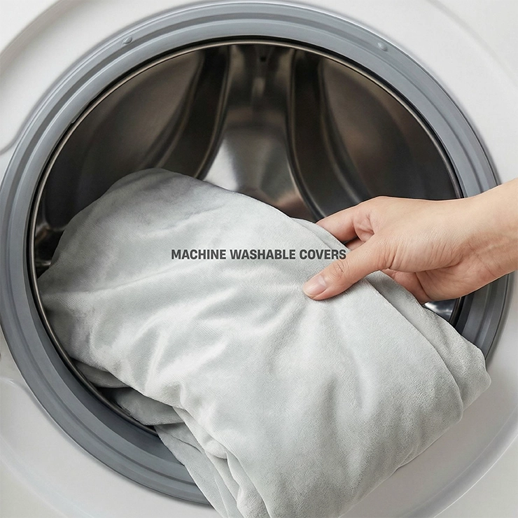 Chill Pill Memory Foam Dog Bed - Grey (Medium)