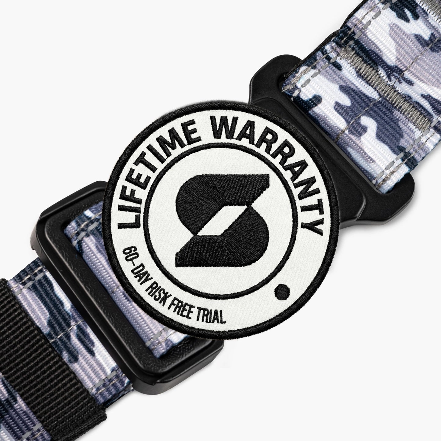 Tactical Dog Collar - Grey Camo