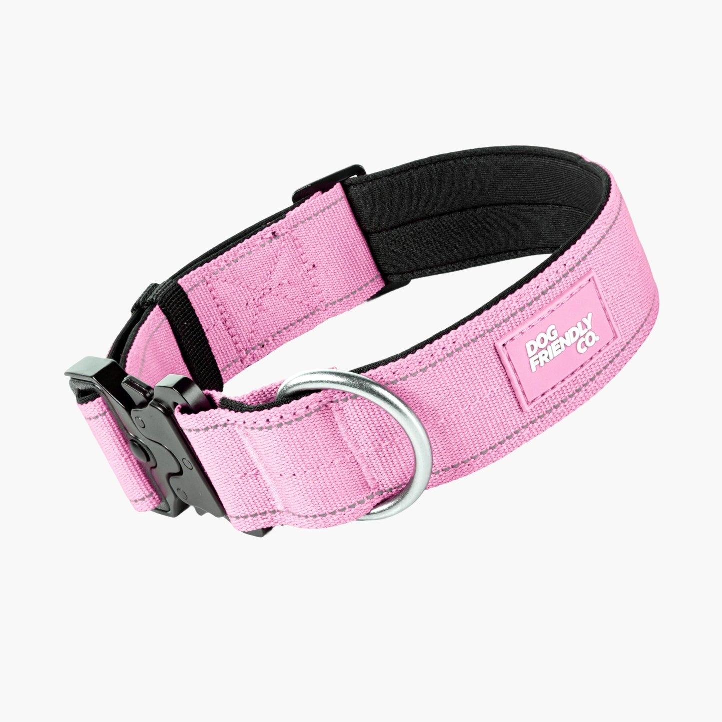 Tactical Dog Collar - Pink