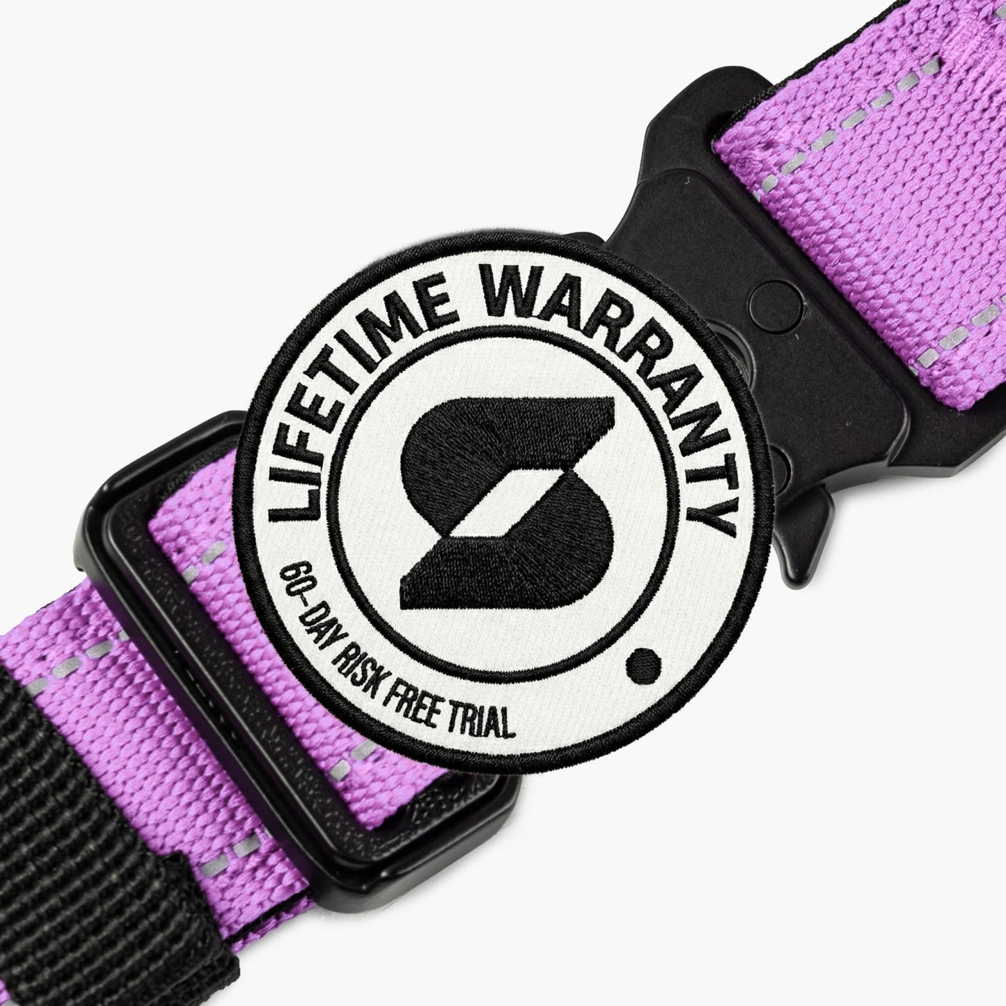 Tactical Dog Collar - Purple