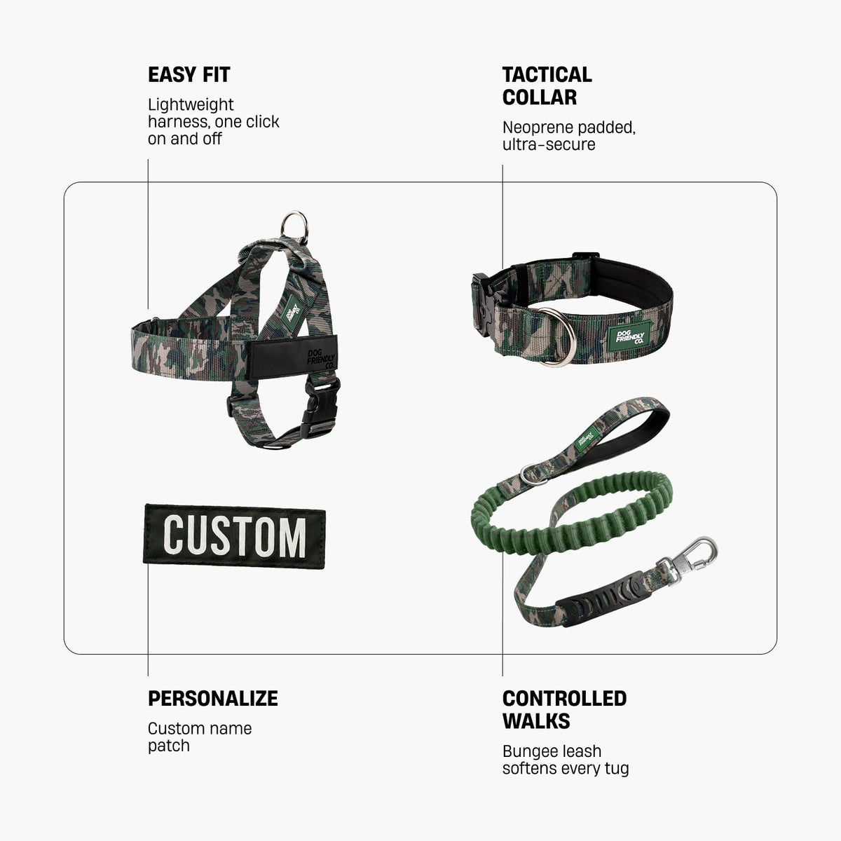 Dog Lovers Pack - Green Camo