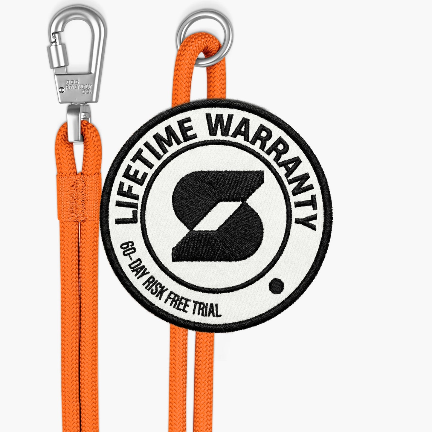 Hands Free Leash - Hi-Vis Orange