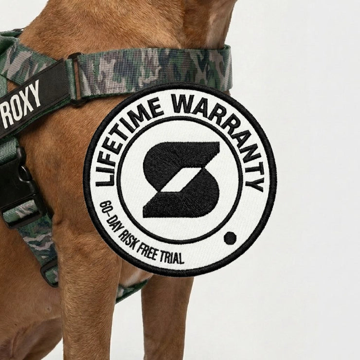Personalised Dog Harness - Green Camo