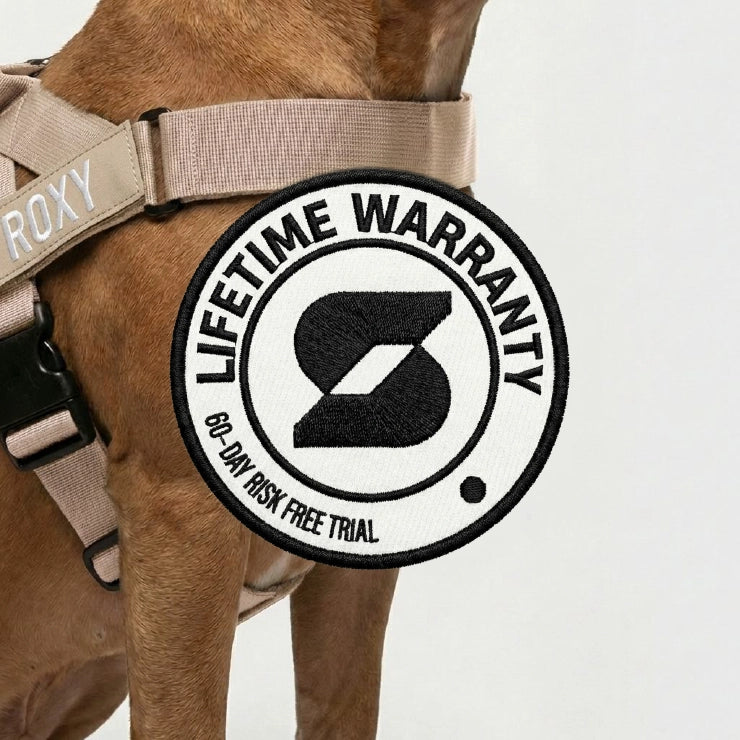 Personalised Dog Harness - Brown