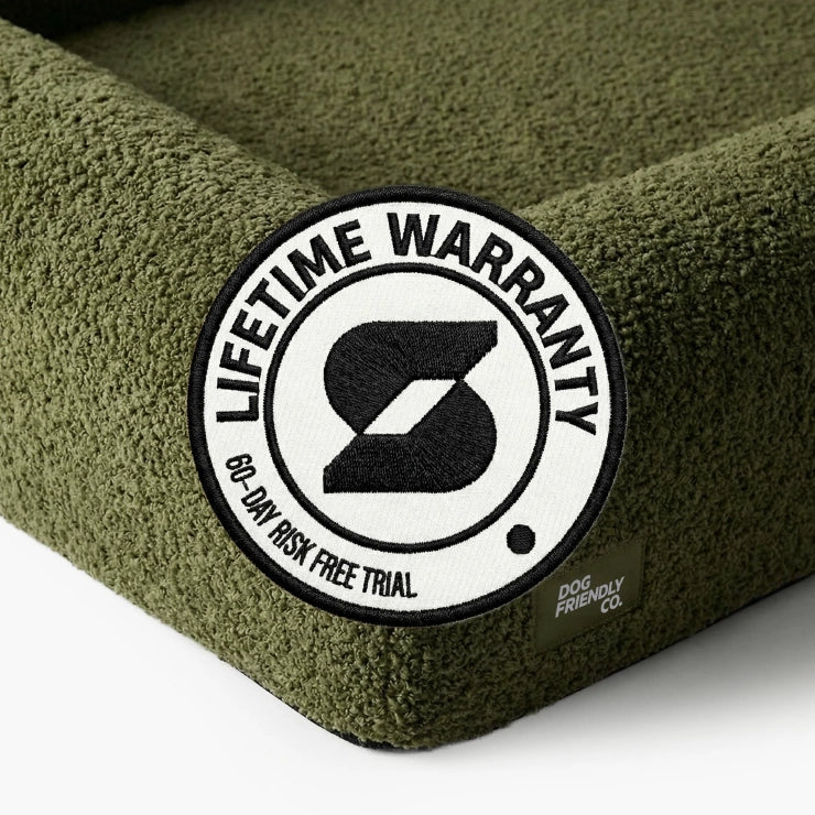 Bouclé Bed Replacement Cover - Green Bouclé