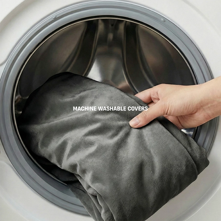 Premium Orthopedic Memory Foam Dog Bed - Charcoal (Medium)