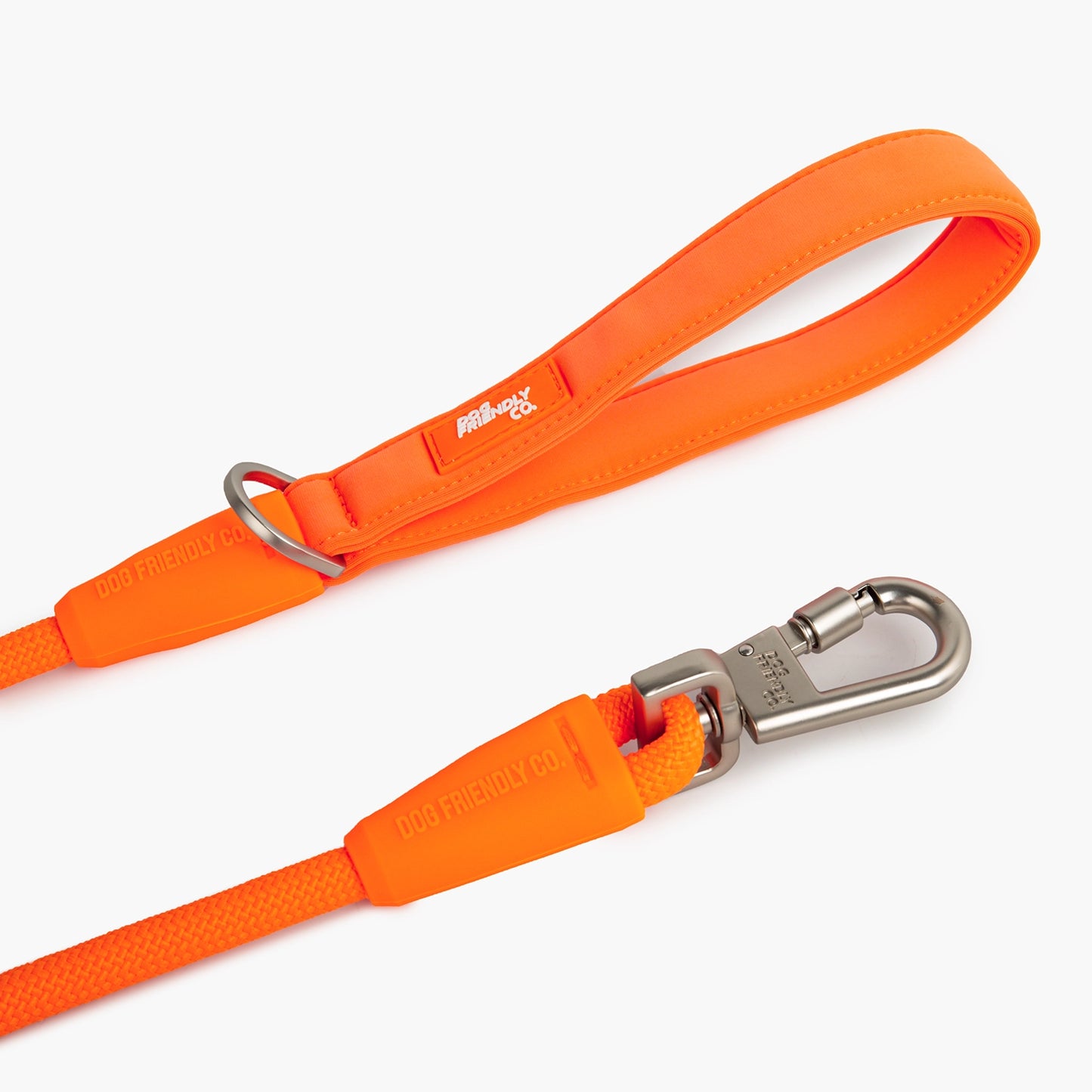 Rope Dog Leash - Hi-Vis Orange