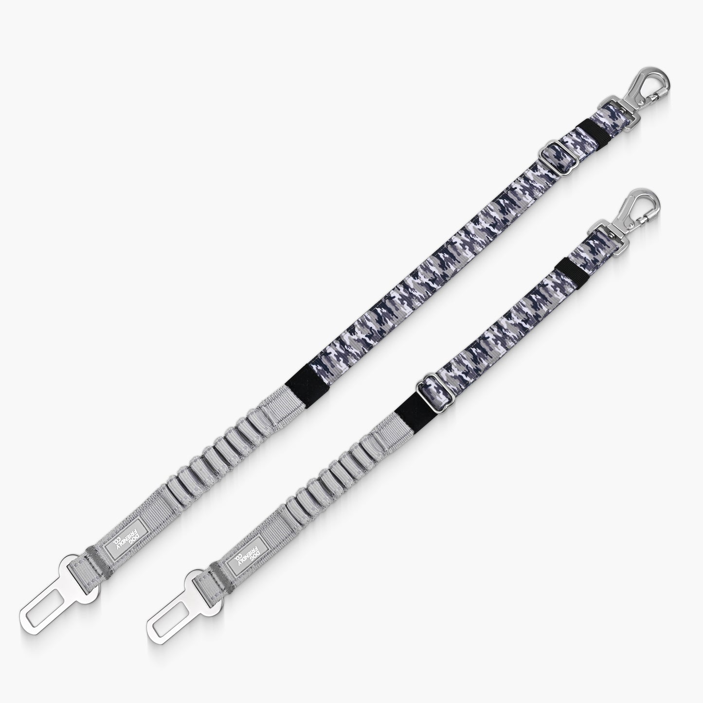 Dog Seat Belt - Grey Camo