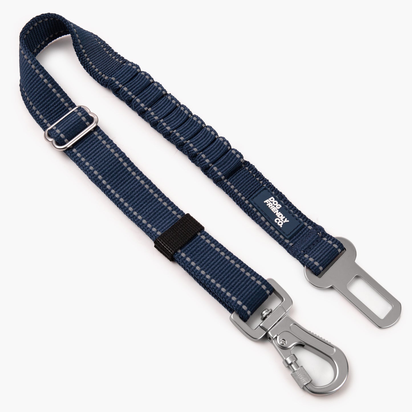 Dog Seat Belt - Navy Blue
