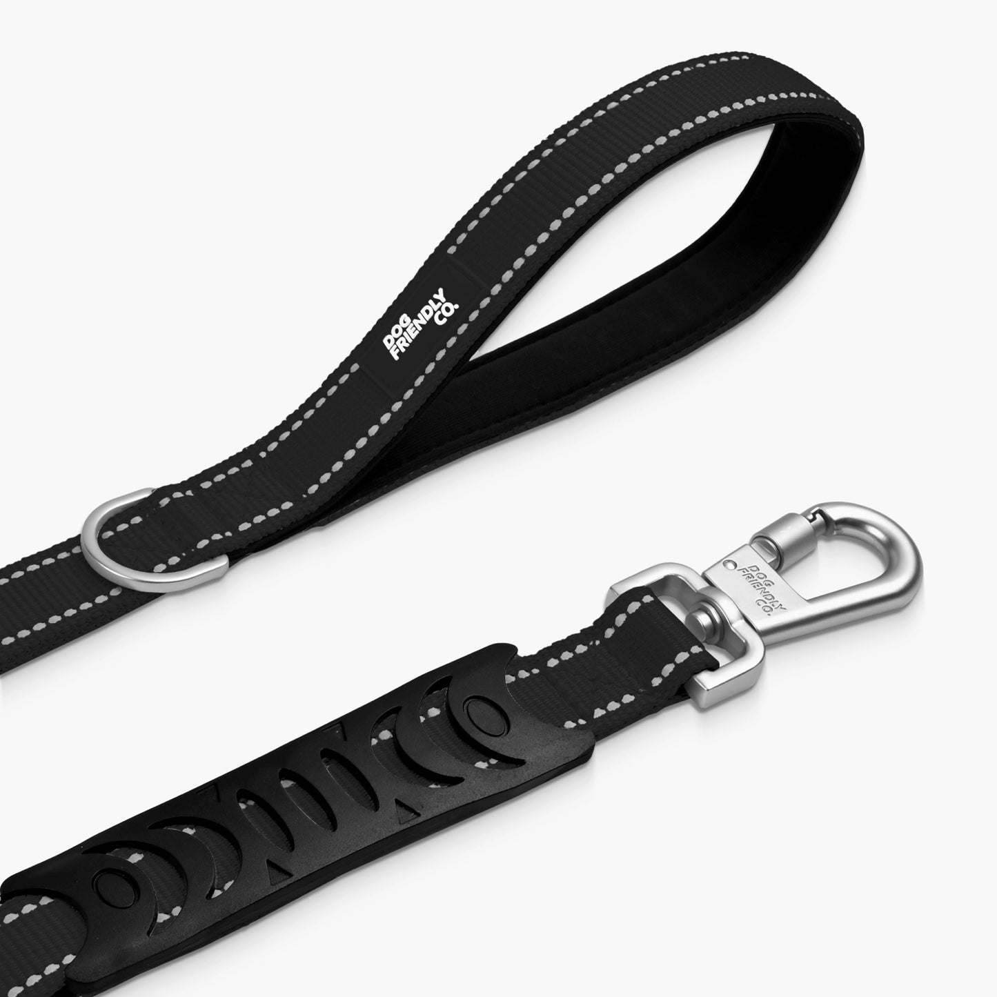 Short Trainer Dog Leash - Black