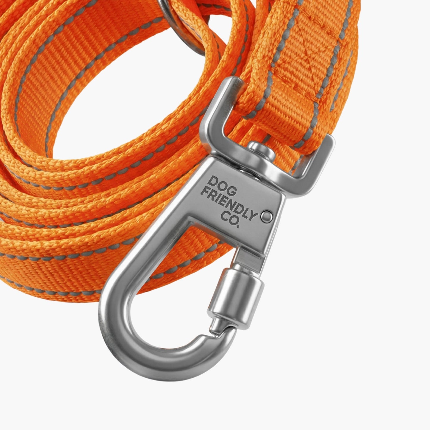 Short Trainer Dog Leash - Hi-Vis Orange