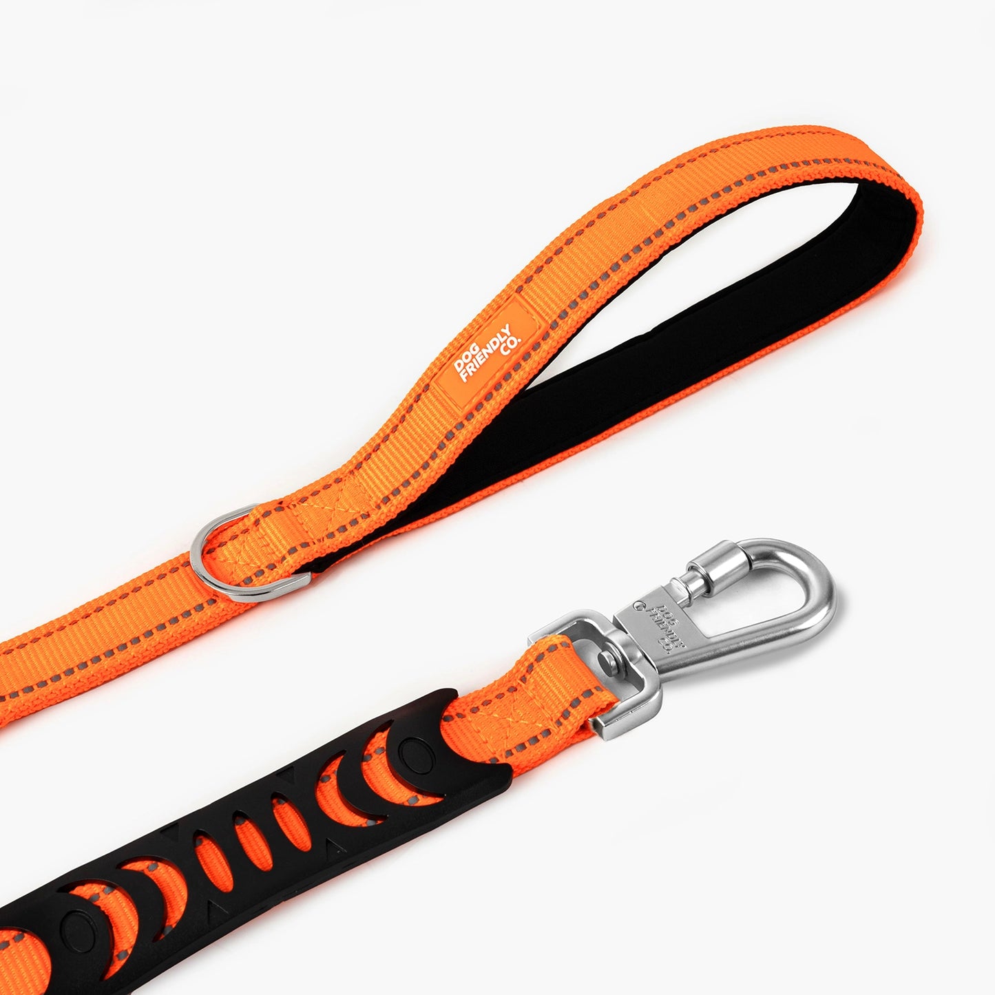 Short Trainer Dog Leash - Hi-Vis Orange
