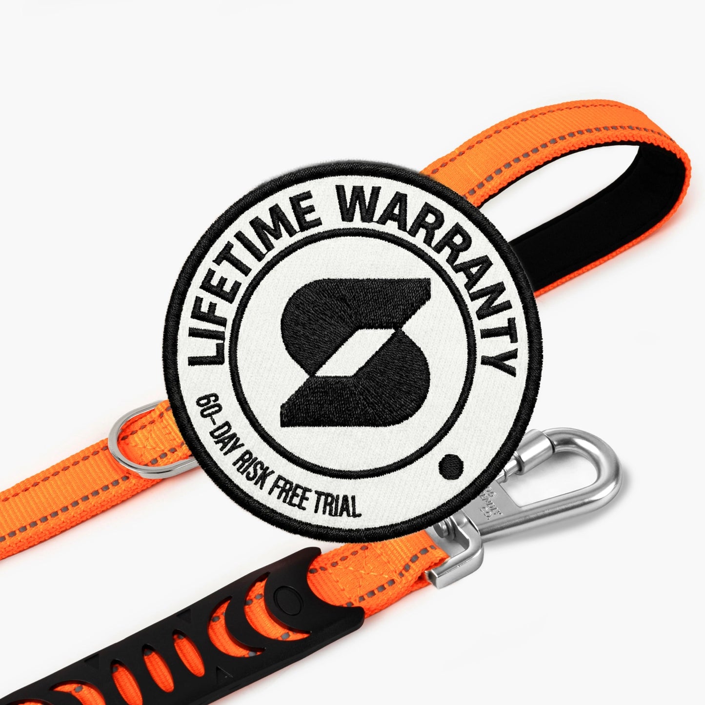 Short Trainer Dog Leash - Hi-Vis Orange