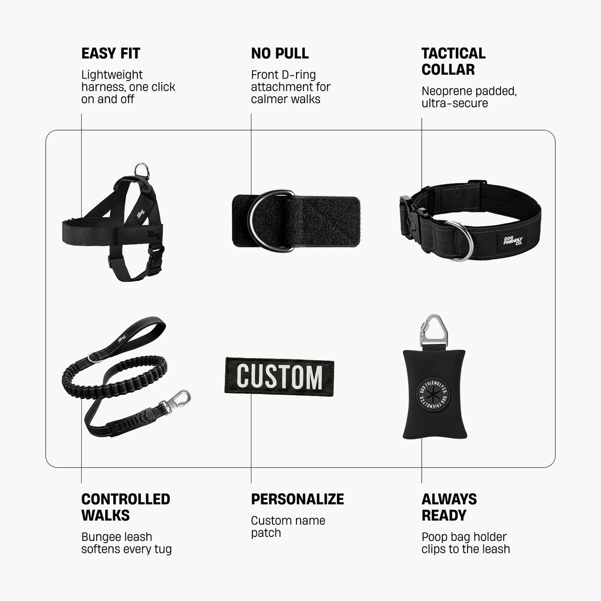 Ultimate No-Pull Bundle - Black