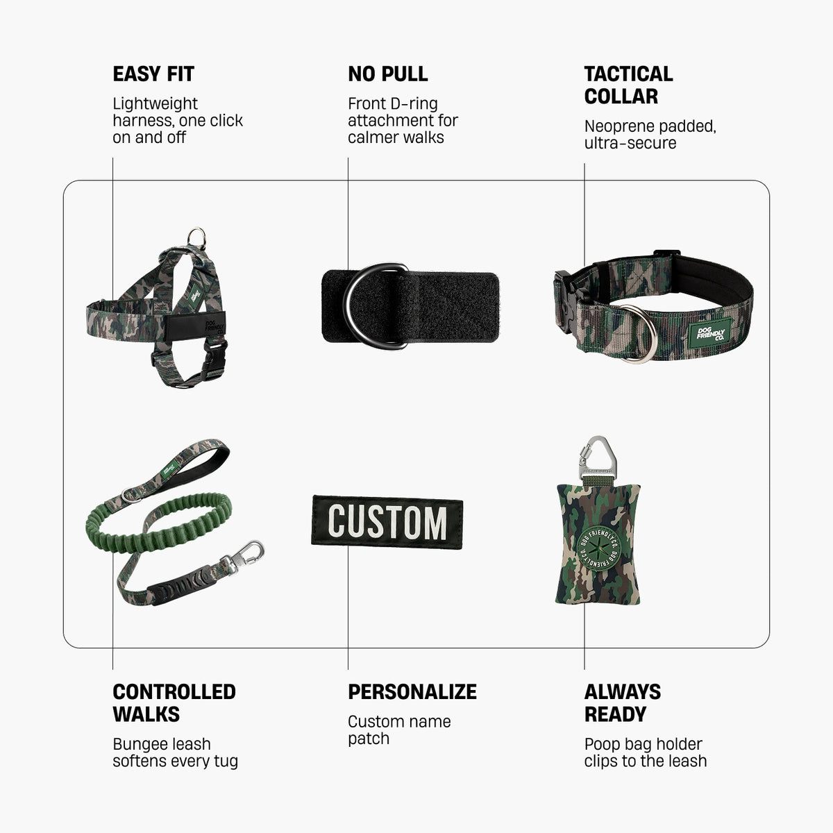 Ultimate No-Pull Bundle - Green Camo