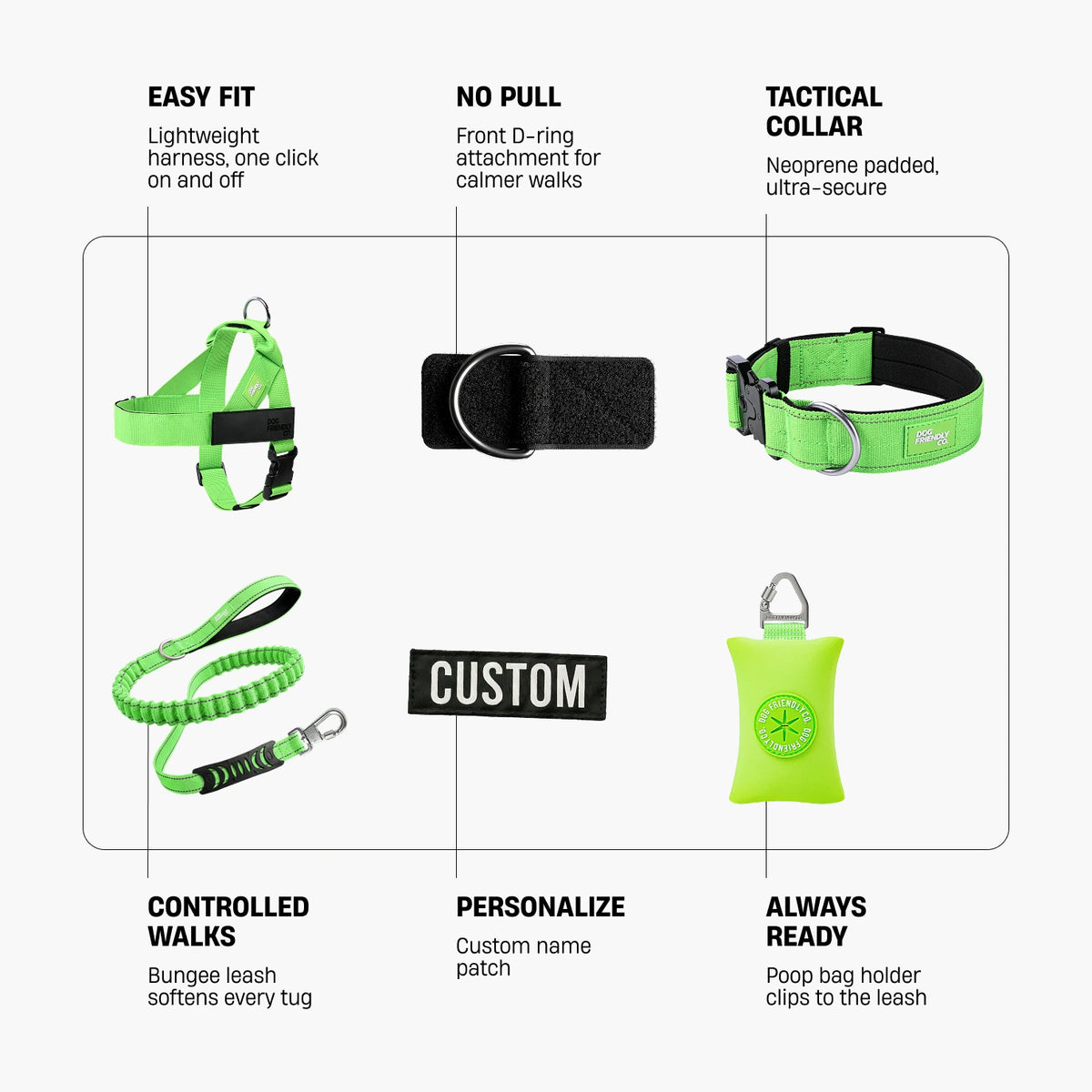 Ultimate No-Pull Bundle - Green