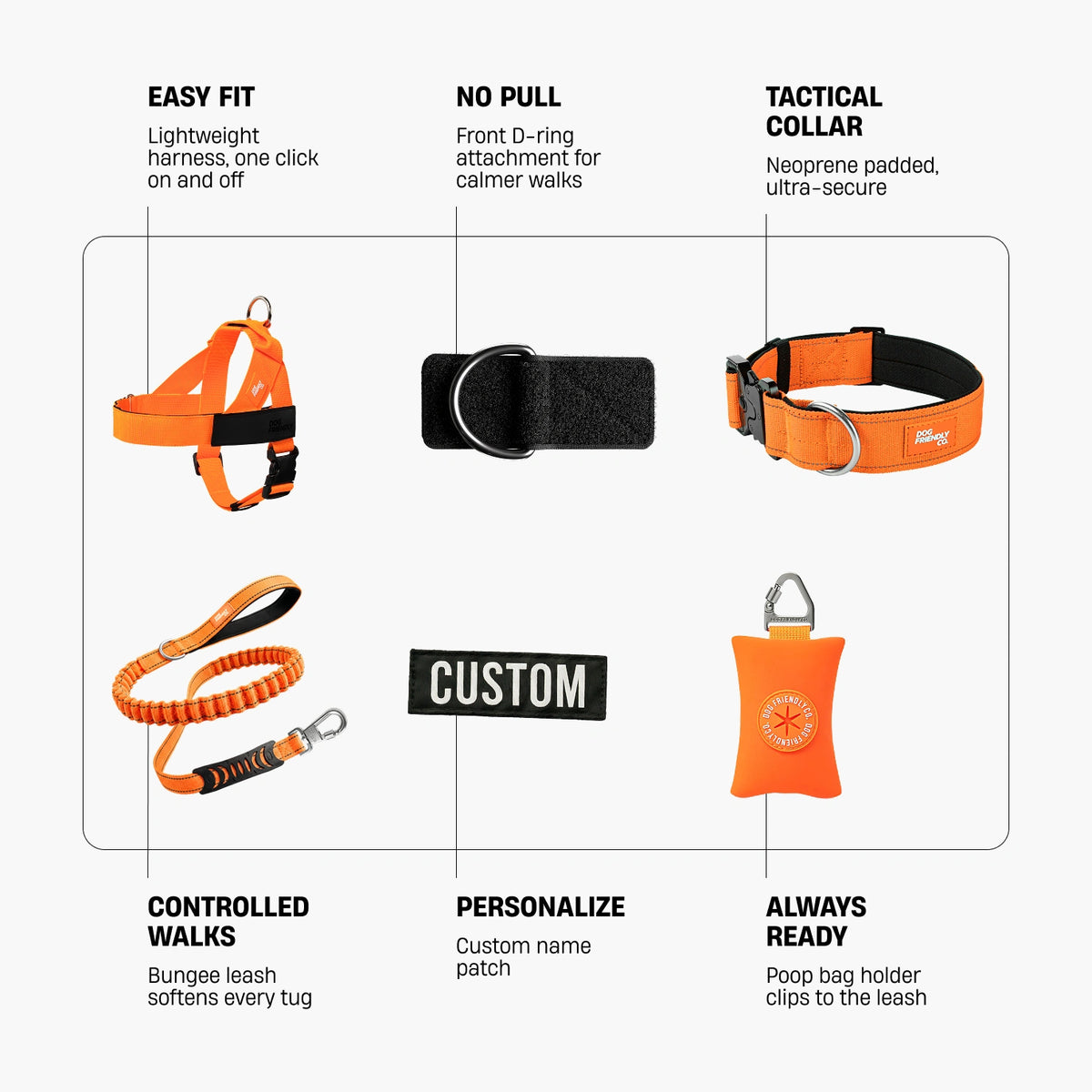 Ultimate No-Pull Bundle - Orange