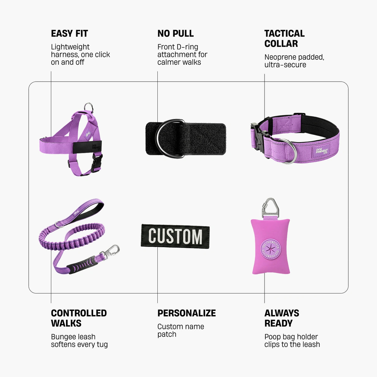 Ultimate No-Pull Bundle - Purple